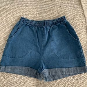 Urban outfitters denim mom shorts